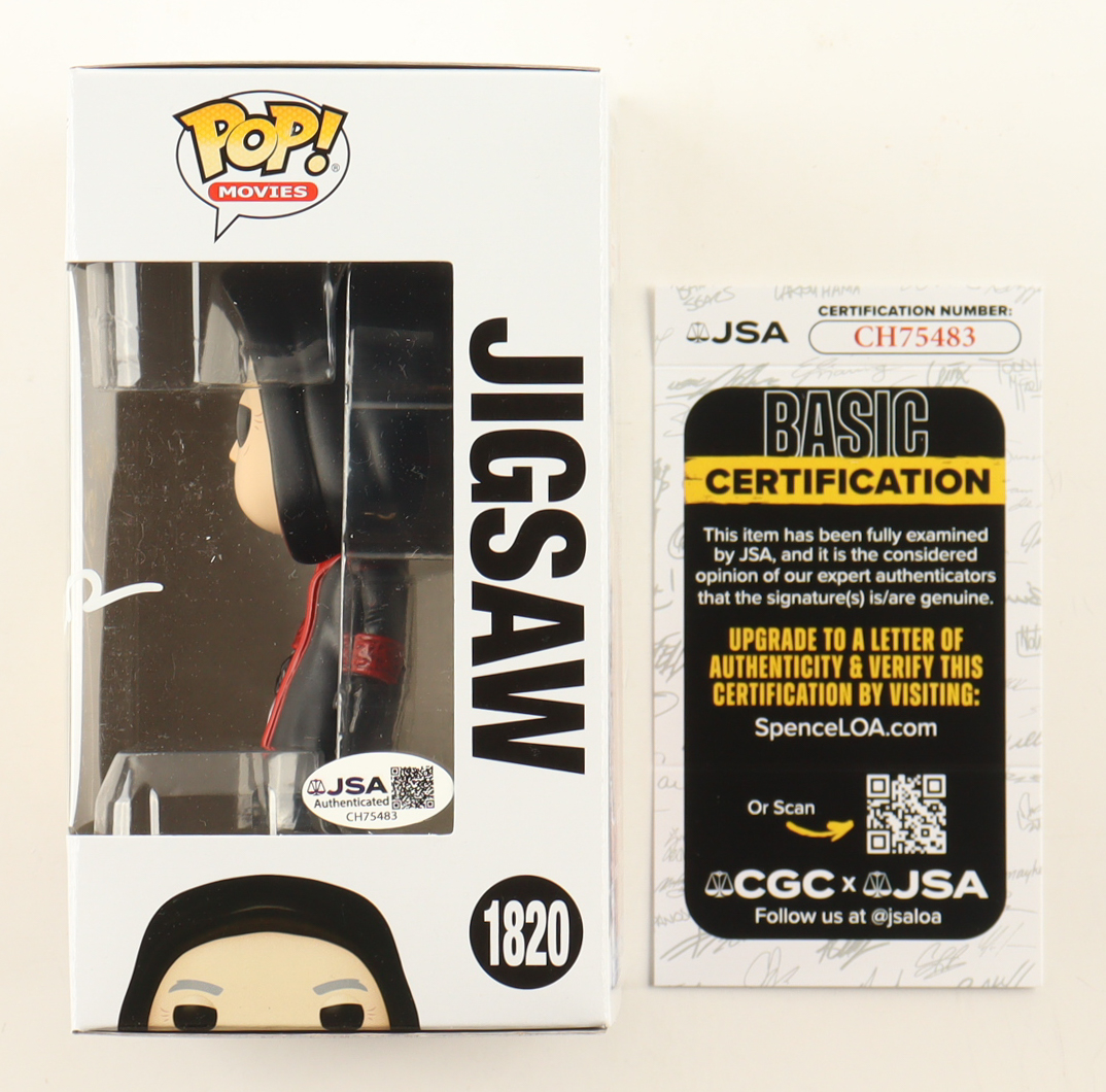 Darren Lynn Bousman Signed "Saw" #1820 Jigsaw Funko Pop! Vinyl Figure Inscribed "Game Over" & "Director" (JSA) at PristineAuction.com Darren Lynn Bousman Signed "Saw" #1820 Jigsaw Funko Pop! Vinyl Figure Inscribed "Game Over" & "Director" (JSA) at PristineAuction.com
