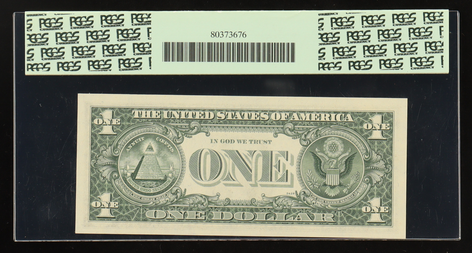 1977 U.S. $1 Federal Reserve "Star" Note - Fr. 1909-K* Signed: Morton / Blumenthal (PCGS Gem New 65 PPQ) at PristineAuction.com 1977 U.S. $1 Federal Reserve "Star" Note - Fr. 1909-K* Signed: Morton / Blumenthal (PCGS Gem New 65 PPQ) at PristineAuction.com