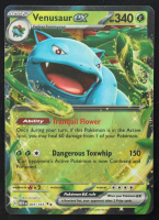 Venusaur ex 2023 Pokemon Scarlet and Violet 151 RR #003 at PristineAuction.com