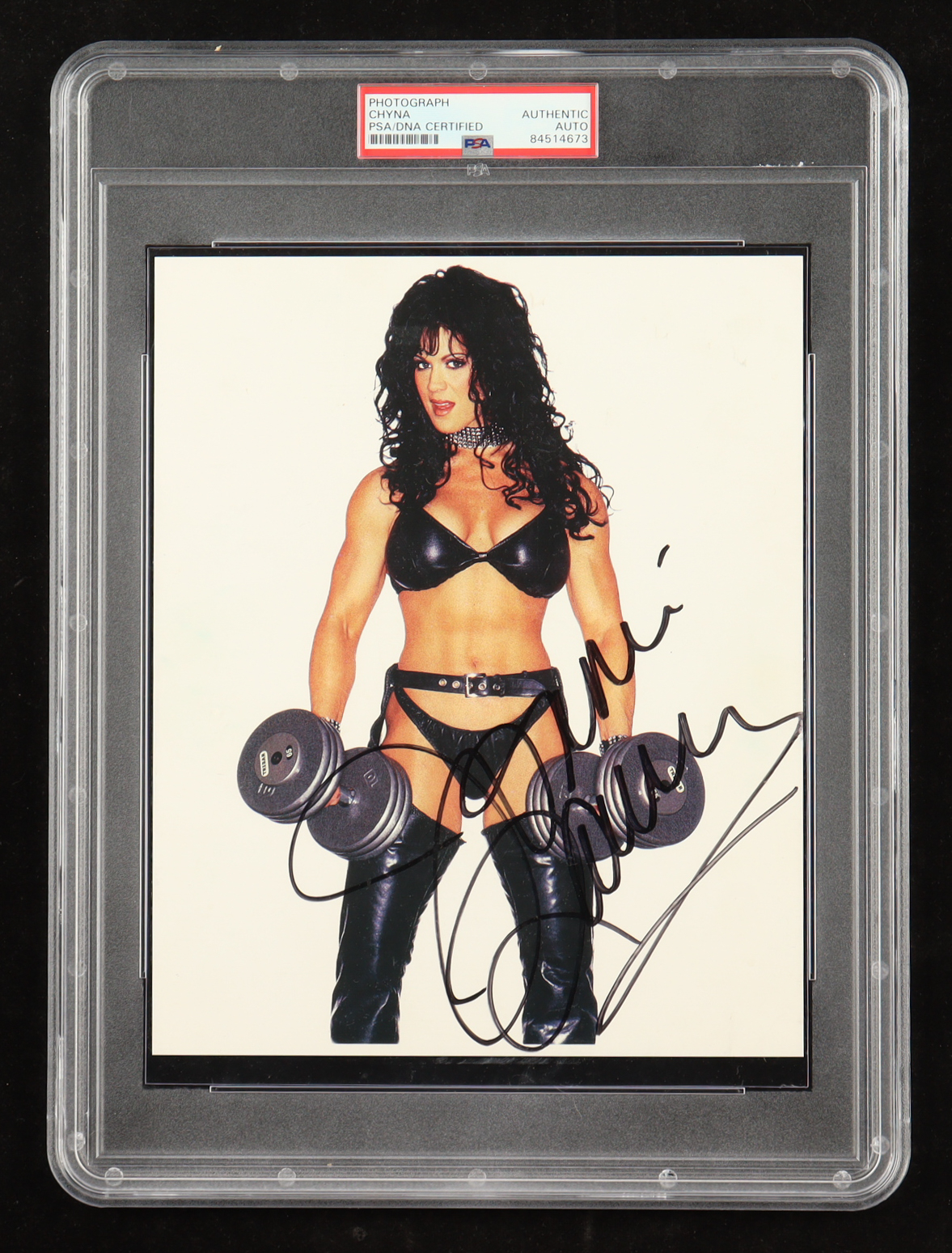 Chyna Signed WWE 8x10 Photo (PSA) at PristineAuction.com Chyna Signed WWE 8x10 Photo (PSA) at PristineAuction.com