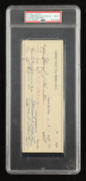 Vince Lombardi & Dominic Olejniczak Signed 1959 Bank Check (PSA) at PristineAuction.com