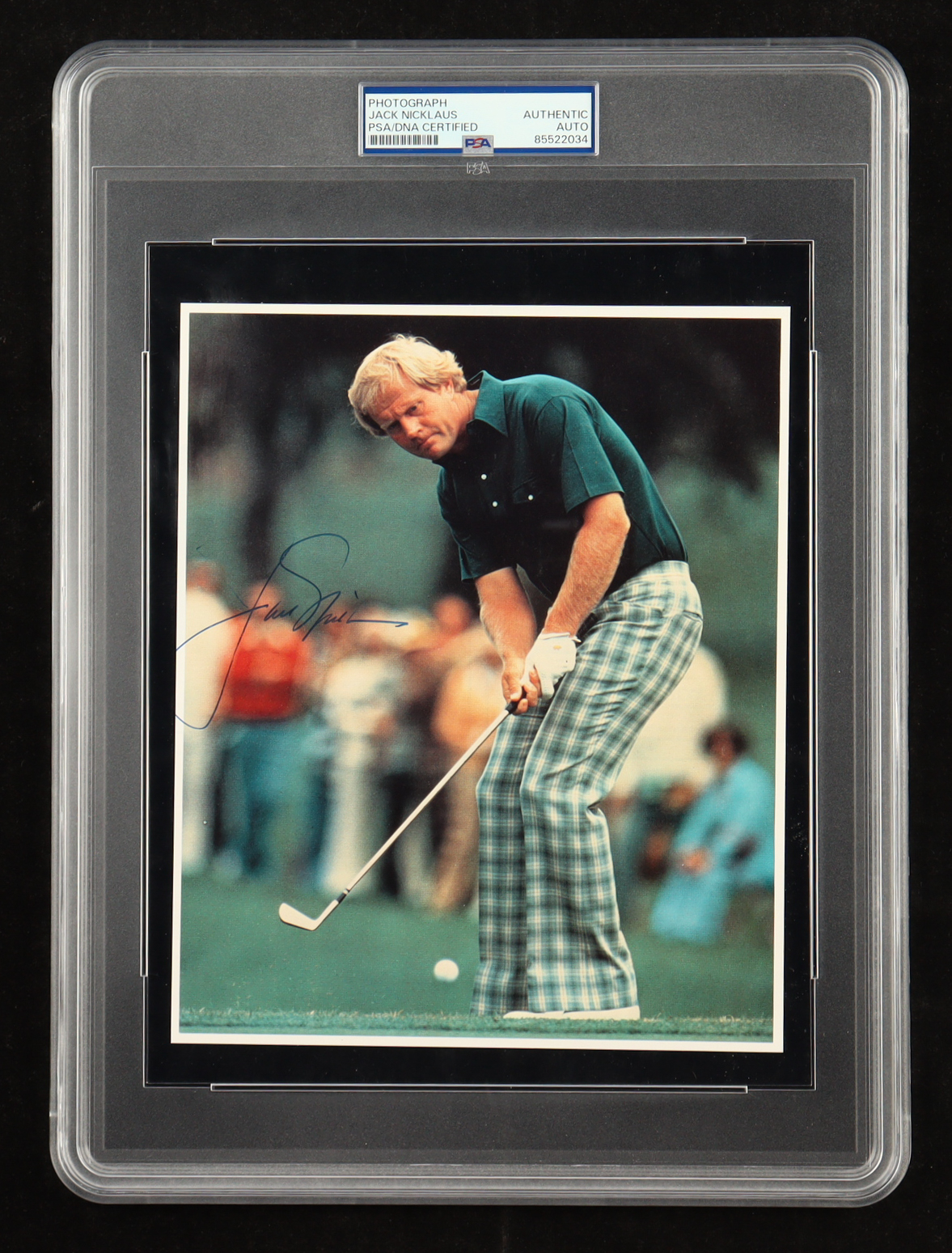 Jack Nicklaus Signed 7.5x8.5 Photo (PSA) at PristineAuction.com Jack Nicklaus Signed 7.5x8.5 Photo (PSA) at PristineAuction.com