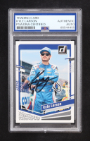 Kyle Larson Signed 2024 Donruss #26 (PSA) at PristineAuction.com