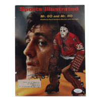 Tony Esposito Signed 1971 Sports Illustrated Magazine Cover (JSA) at PristineAuction.com
