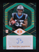 Ja'Tavion Sanders 2024 Panini Illusions Rookie Vision Signatures Green #RVS-JSS #10/10 at PristineAuction.com