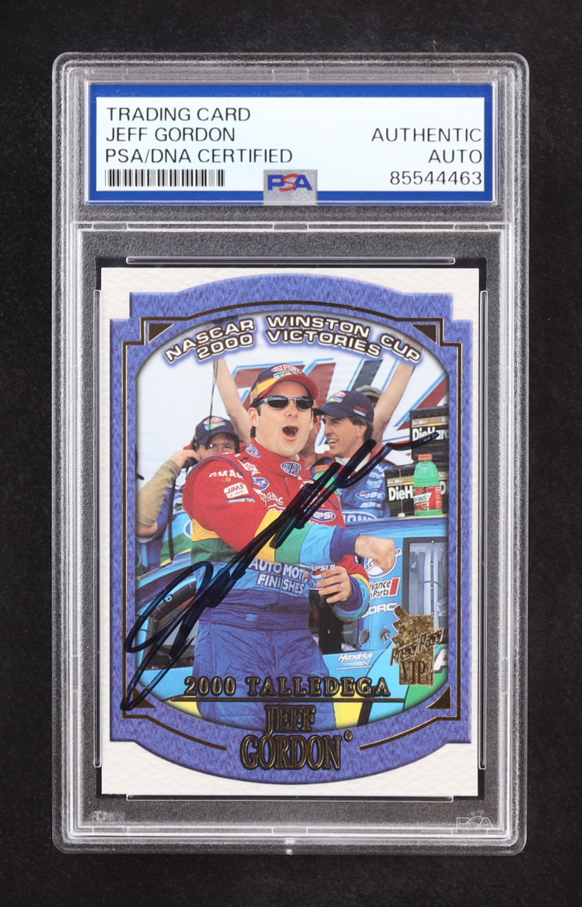 Jeff Gordon Signed 2000 VIP #26 (PSA) at PristineAuction.com Jeff Gordon Signed 2000 VIP #26 (PSA) at PristineAuction.com