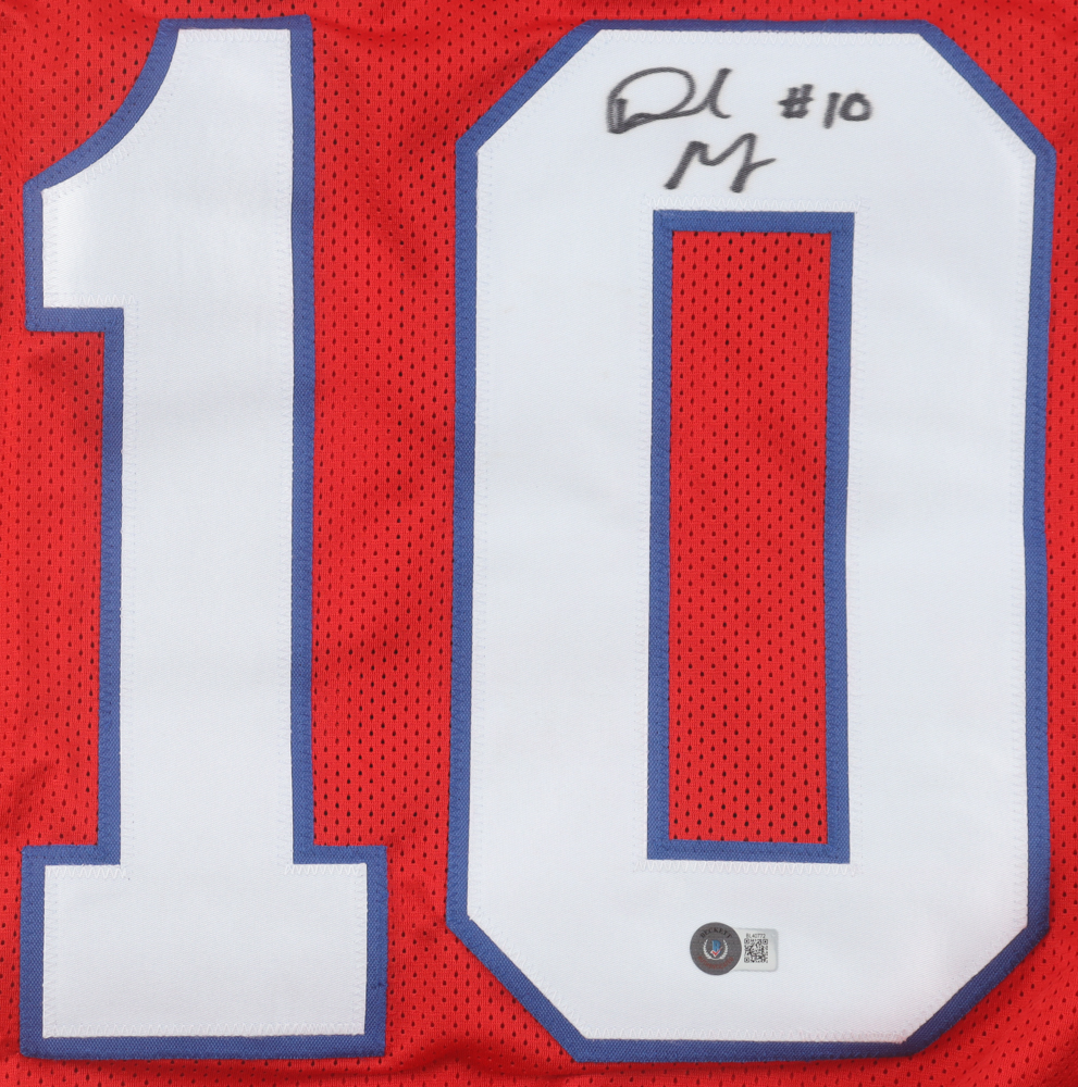 Drake Maye Signed Jersey (Beckett) at PristineAuction.com Drake Maye Signed Jersey (Beckett) at PristineAuction.com