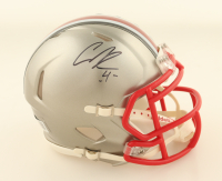 Curtis Samuel Signed Ohio State Buckeyes Speed Mini Helmet (Beckett) at PristineAuction.com
