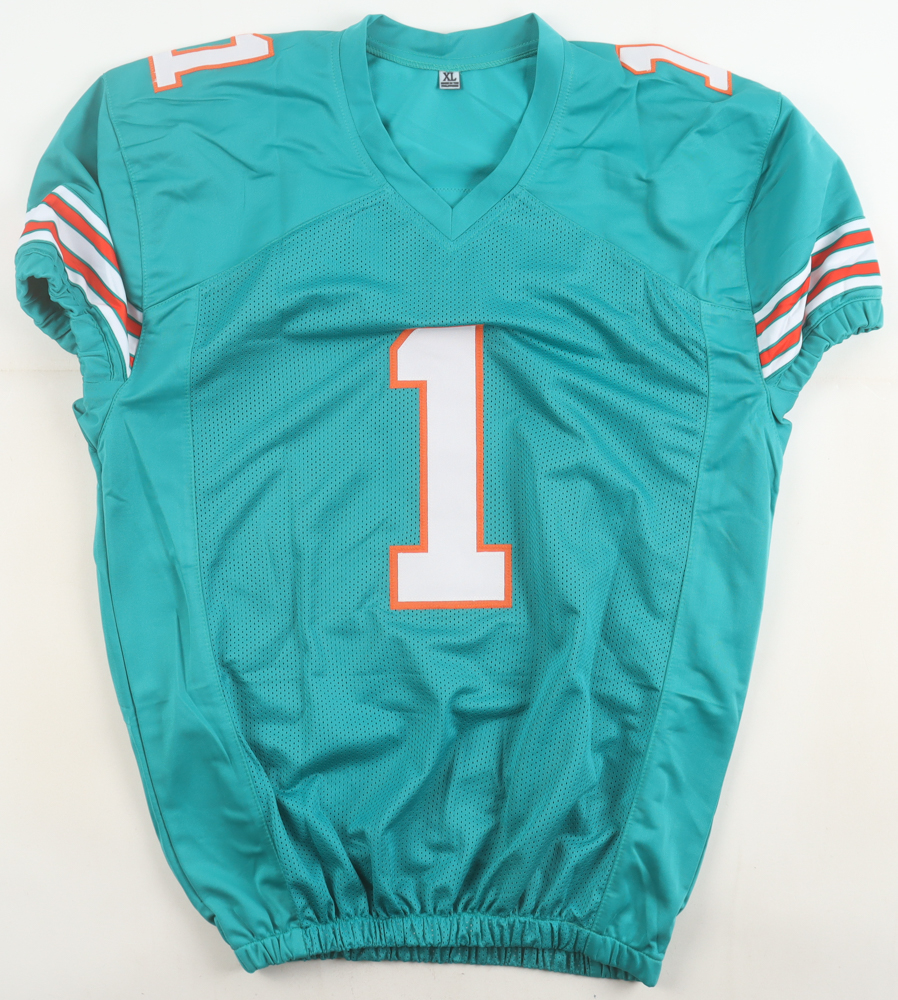 Tua Tagovailoa Signed Jersey (Beckett) at PristineAuction.com Tua Tagovailoa Signed Jersey (Beckett) at PristineAuction.com