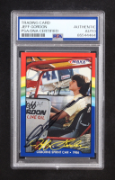 Jeff Gordon Signed 1993 Maxx Jeff Gordon '86 #8 (PSA) at PristineAuction.com