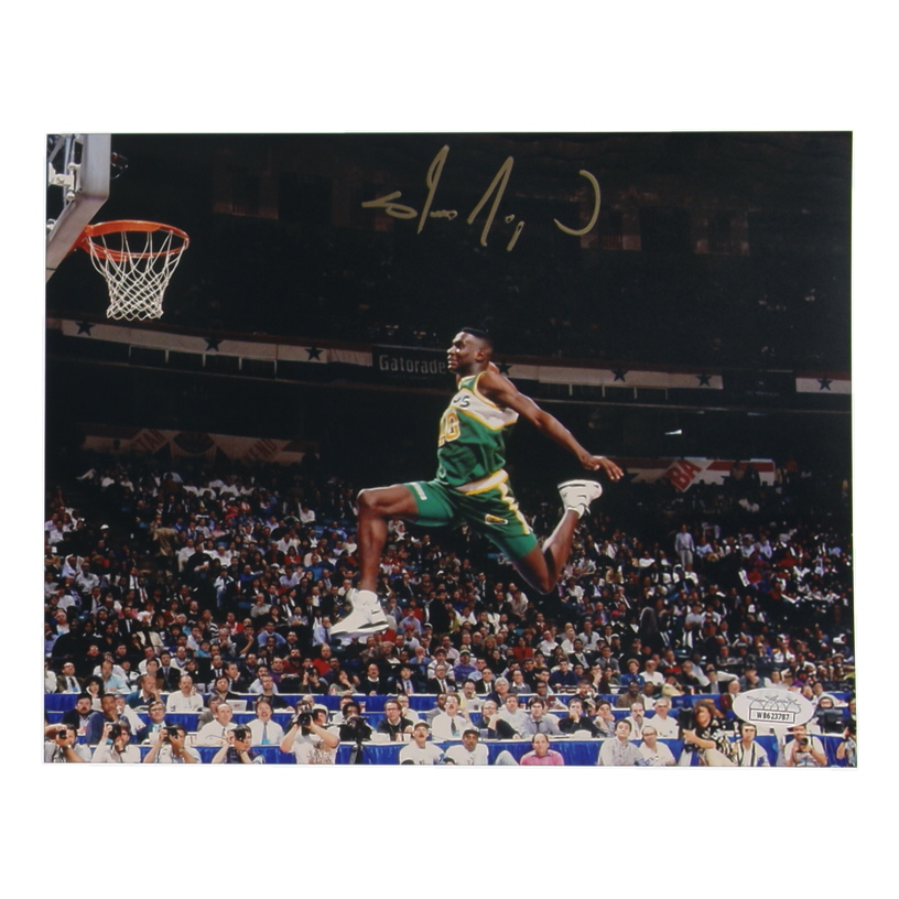 Shawn Kemp Signed SuperSonics 8x10 Photo (JSA) at PristineAuction.com Shawn Kemp Signed SuperSonics 8x10 Photo (JSA) at PristineAuction.com