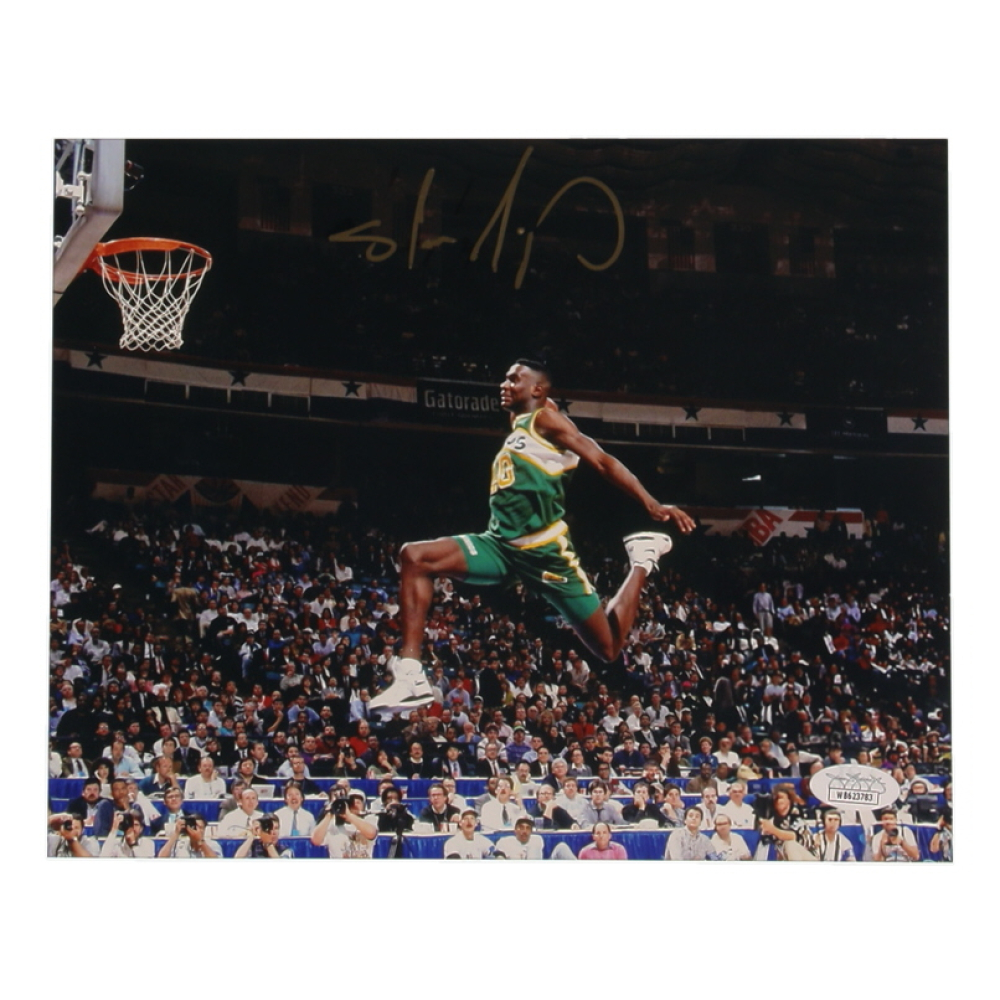 Shawn Kemp Signed SuperSonics 8x10 Photo (JSA) at PristineAuction.com