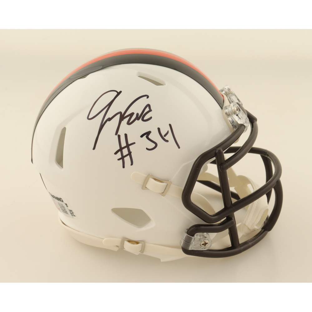 Jerome Ford Signed Browns Speed Mini Helmet (Beckett) at PristineAuction.com