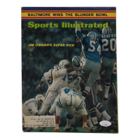 Jim O'Brien Signed 1971 Sports Illustrated Magazine Cover (JSA) at PristineAuction.com