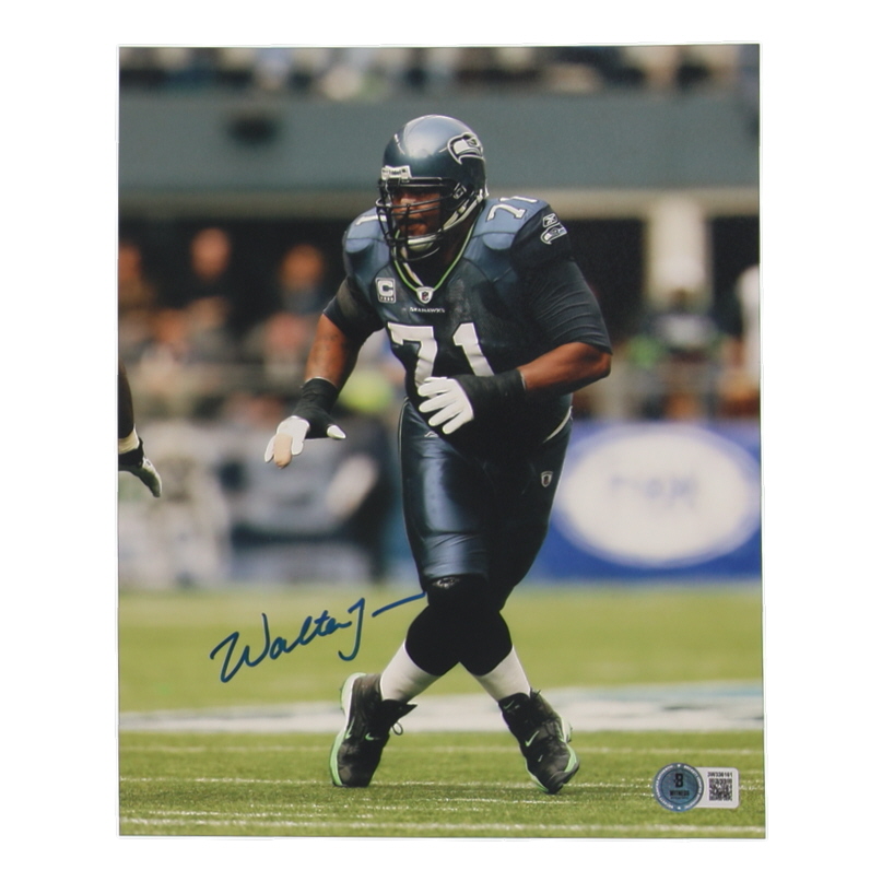 Walter Jones Signed Seahawks 8x10 Photo (Beckett) at PristineAuction.com Walter Jones Signed Seahawks 8x10 Photo (Beckett) at PristineAuction.com