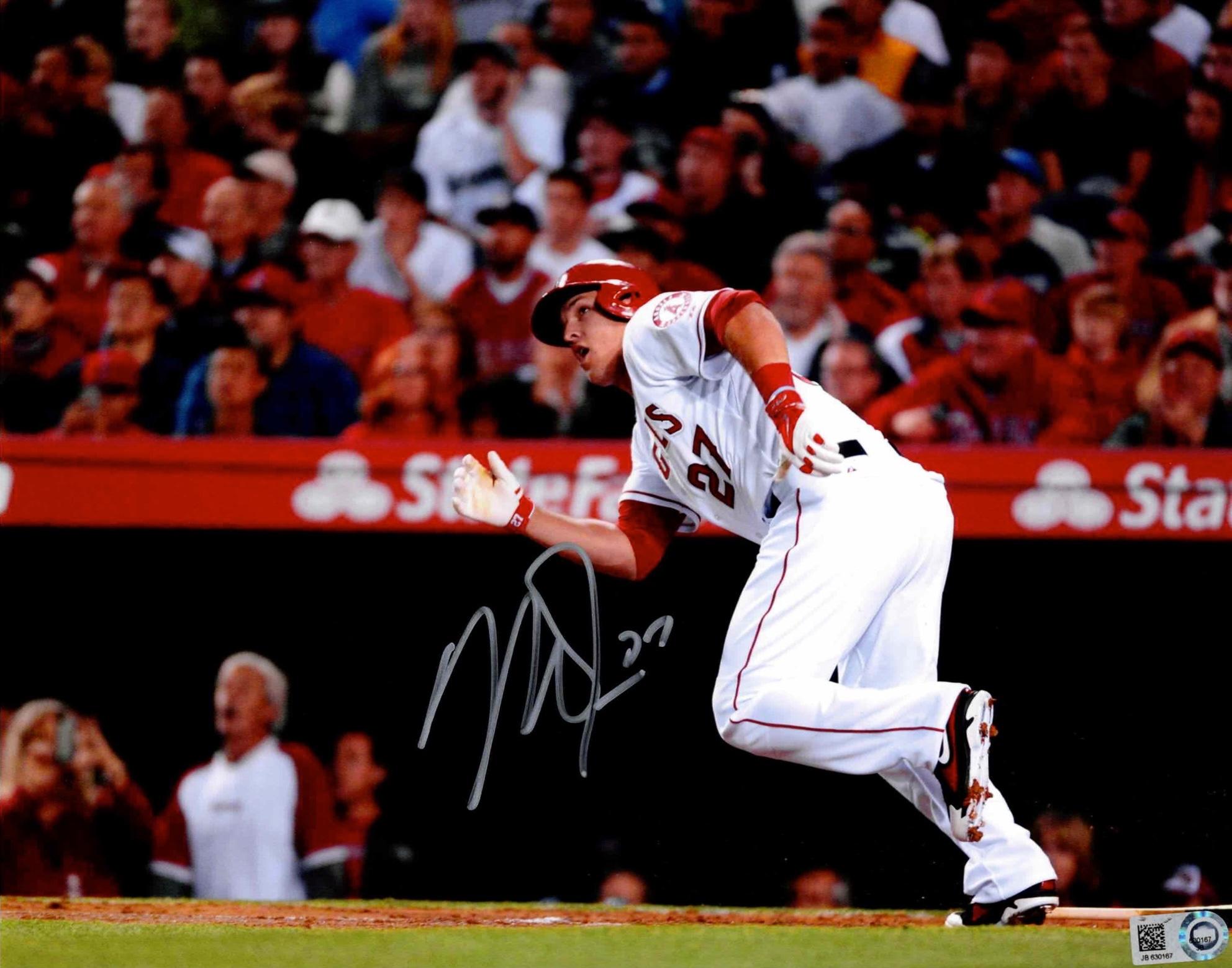 Mike Trout Signed Angels 8x10 Photo (MLB) at PristineAuction.com Mike Trout Signed Angels 8x10 Photo (MLB) at PristineAuction.com