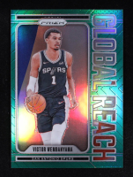 Victor Wembanyama2024-25 Panini Prizm Global Reach Prizms Green #9 at PristineAuction.com