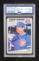 Rich Gossage Signed 1989 Fleer #425 (PSA) at PristineAuction.com