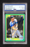 Dale Murphy Signed 1990 Score #66 (PSA) at PristineAuction.com