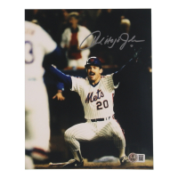 Howard Johnson Signed Mets 8x10 Photo (Beckett) at PristineAuction.com