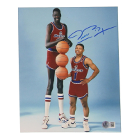 Muggsy Bogues Signed Bullets 8x10 Photo (Beckett) at PristineAuction.com