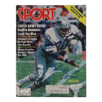 Billy Sims Signed 1981 Sport Magazine Cover (JSA) at PristineAuction.com