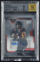 Patrick Mahomes II 2017 SAGE HIT Premier Draft Peak Performance Autographs #PKPM RC (BGS 9 | Auto 10) at PristineAuction.com