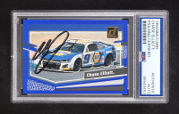 Chase Elliott Signed 2024 Donruss Blue CAR #81 #185/199 (PSA) at PristineAuction.com