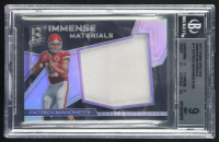 Patrick Mahomes II 2017 Panini Spectra Immense Materials #11 #121/199 RC (BGS 9) at PristineAuction.com