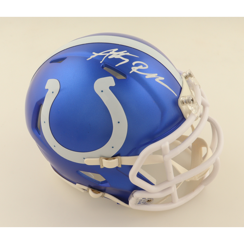 Anthony Richardson Signed Colts Flash Alternate Speed Mini Helmet (Fanatics) at PristineAuction.com