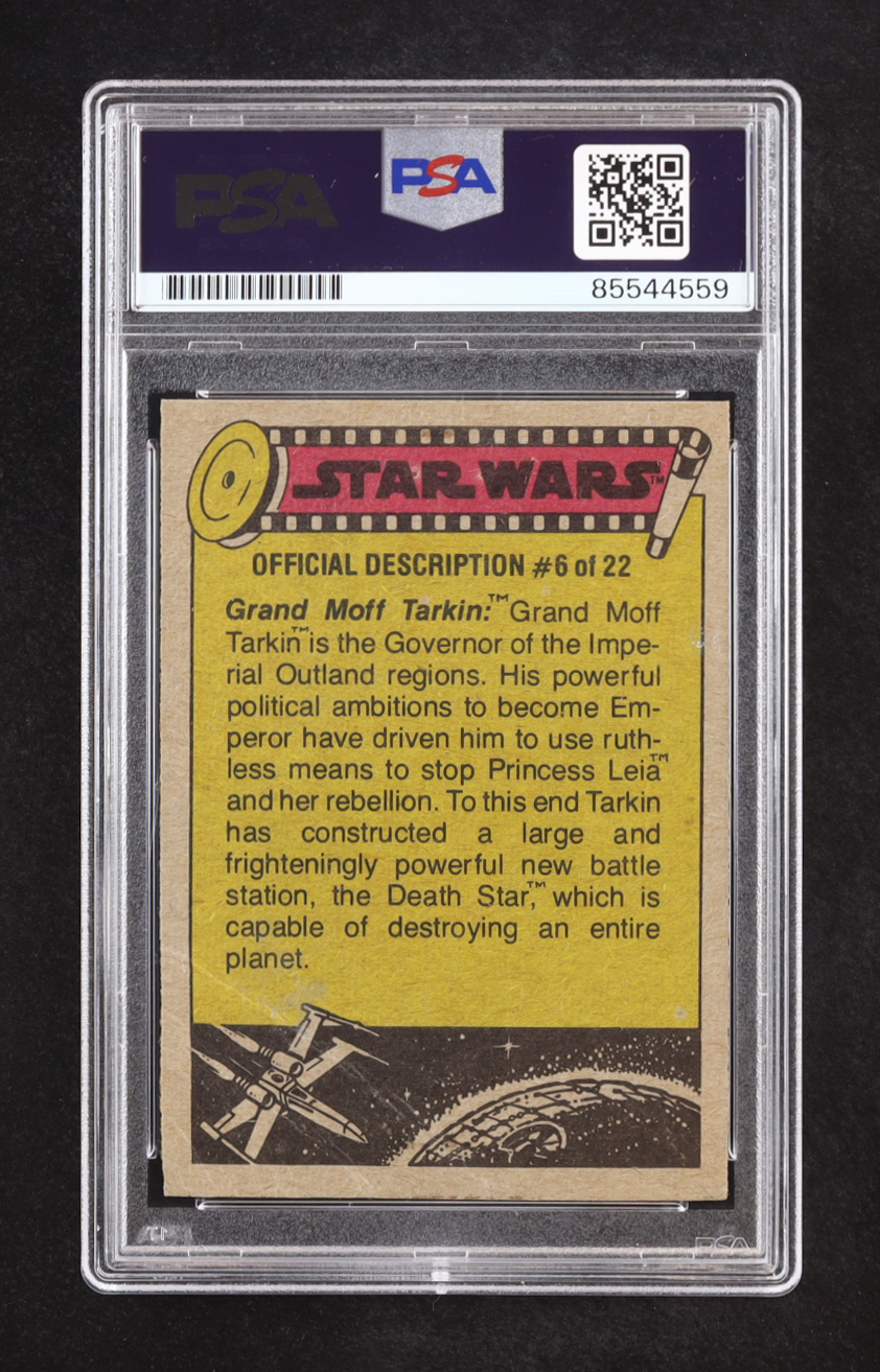Howard Kazanjian Signed 1977 Topps Star Wars #198 (PSA) at PristineAuction.com Howard Kazanjian Signed 1977 Topps Star Wars #198 (PSA) at PristineAuction.com
