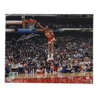 Dominique Wilkins Signed Hawks 8x10 Photo (Beckett) at PristineAuction.com