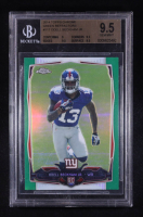 Odell Beckham Jr. 2014 Topps Chrome Green Refractors #117 RC (BGS 9.5) at PristineAuction.com