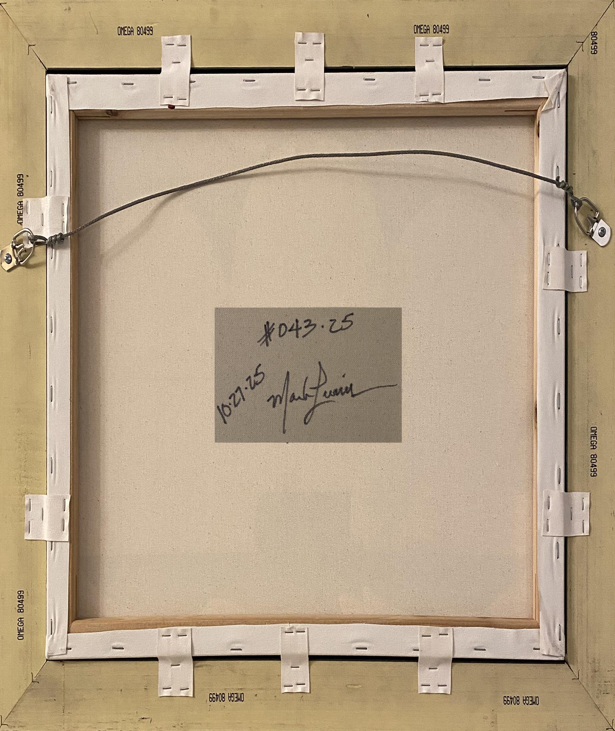 Mark Lewis Custom Framed Original Painting On Canvas #043-25 (Lewis) at PristineAuction.com Mark Lewis Custom Framed Original Painting On Canvas #043-25 (Lewis) at PristineAuction.com