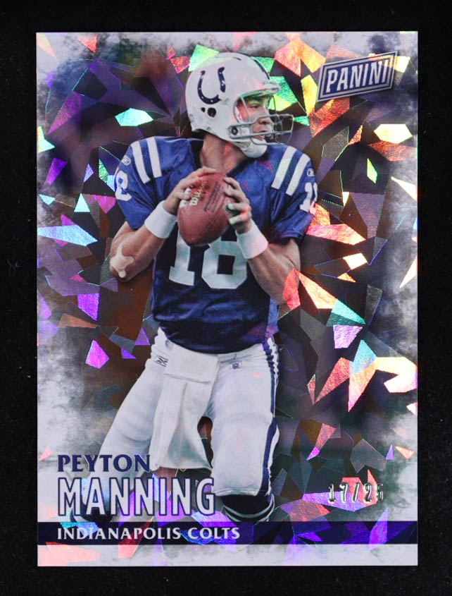 Peyton Manning 2016 Panini Black Friday Cracked Ice #42 #17/25 at PristineAuction.com Peyton Manning 2016 Panini Black Friday Cracked Ice #42 #17/25 at PristineAuction.com