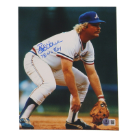 Bob Horner Signed Braves 8x10 Photo (Beckett) at PristineAuction.com