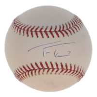 Trea Turner Signed OML Baseball (JSA) at PristineAuction.com