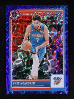 Chet Holmgren 2023-24 Hoops Premium Stock Premium Blue Prizm #38 #12/25 RC at PristineAuction.com