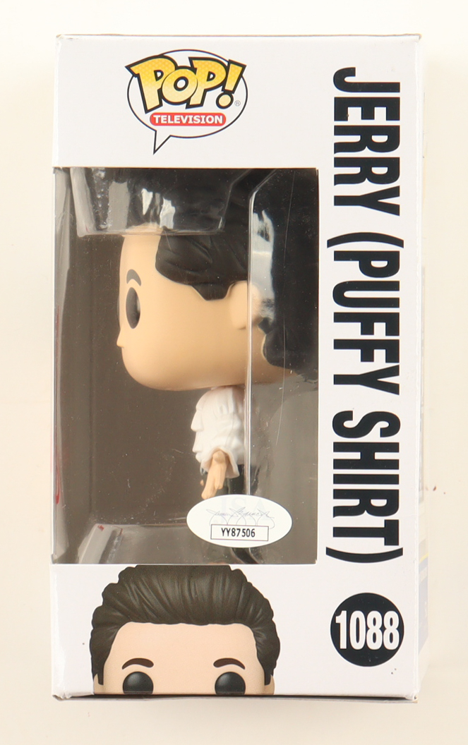 Jerry Seinfeld Signed "Seinfeld" #1088 Jerry (Puffy Shirt) Funko Pop! Vinyl Figure (JSA) at PristineAuction.com Jerry Seinfeld Signed "Seinfeld" #1088 Jerry (Puffy Shirt) Funko Pop! Vinyl Figure (JSA) at PristineAuction.com