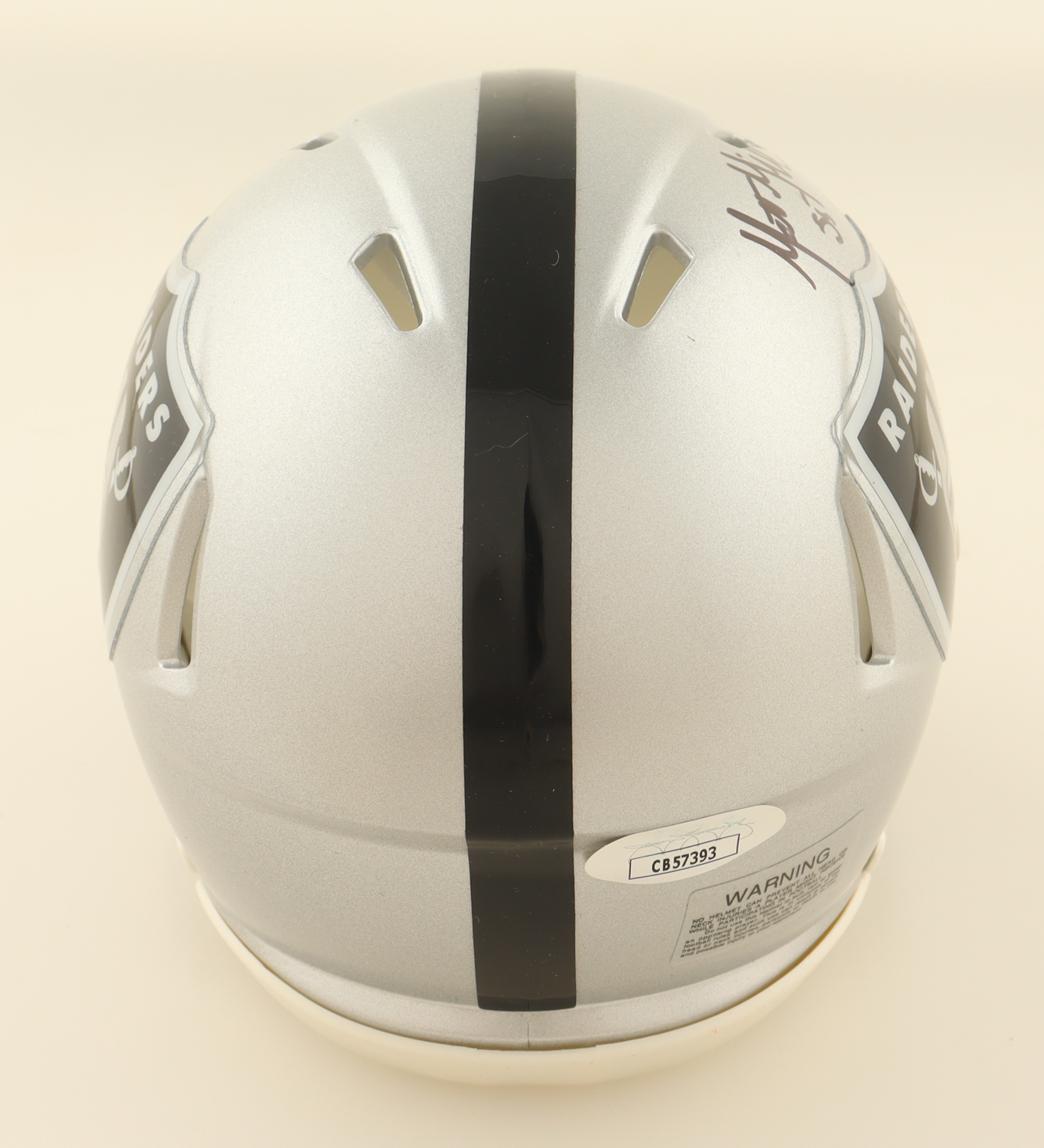 Matt Millen Signed Raiders Speed Mini Helmet (JSA) at PristineAuction.com Matt Millen Signed Raiders Speed Mini Helmet (JSA) at PristineAuction.com