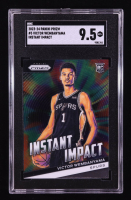 Victor Wembanyama 2023-24 Panini Prizm Instant Impact #3 RC (SGC 9.5) at PristineAuction.com