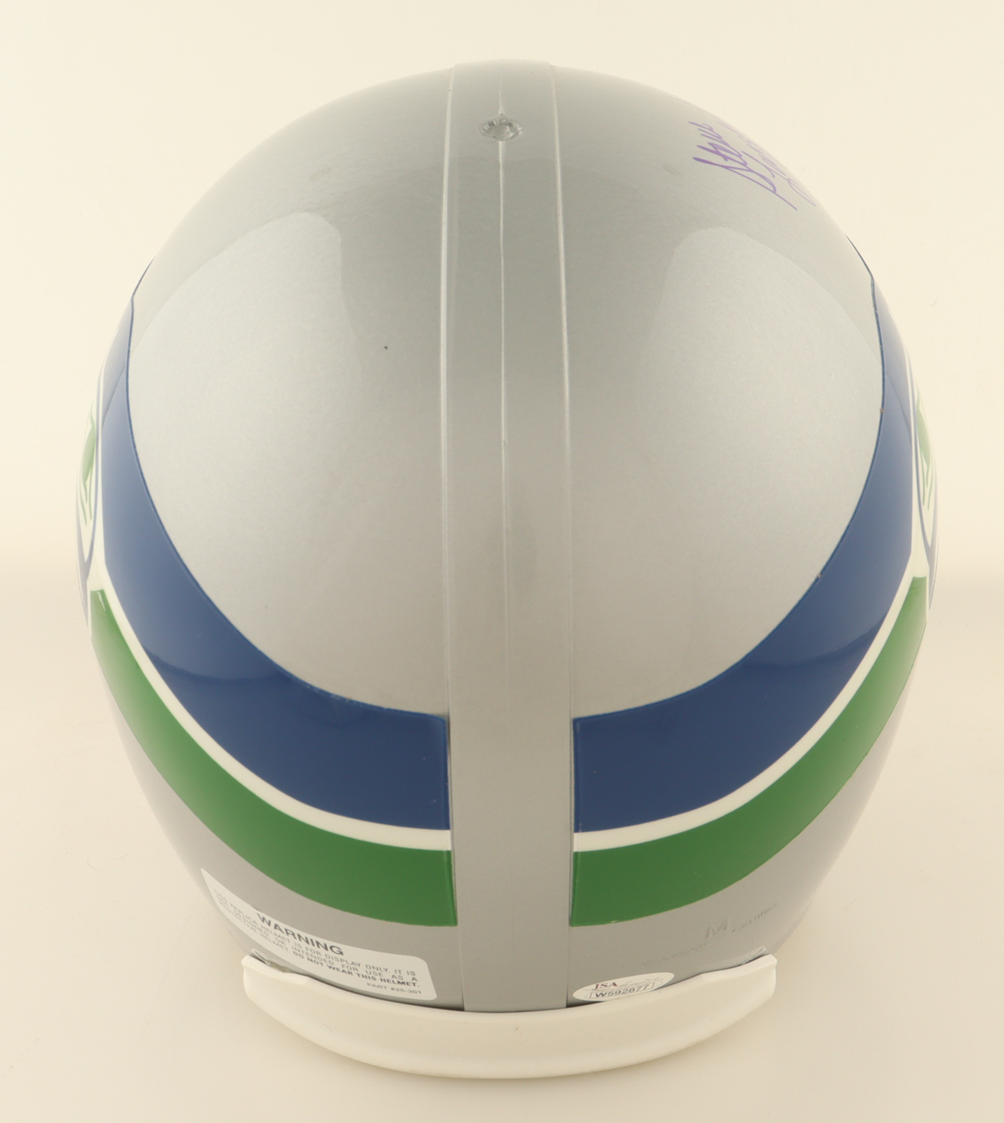 Steve Largent Signed Seahawks Full-Size Helmet Inscribed "HOF '95" (JSA) at PristineAuction.com Steve Largent Signed Seahawks Full-Size Helmet Inscribed "HOF '95" (JSA) at PristineAuction.com