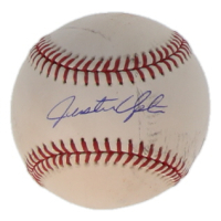 Justin Upton Signed OML Baseball (JSA) at PristineAuction.com