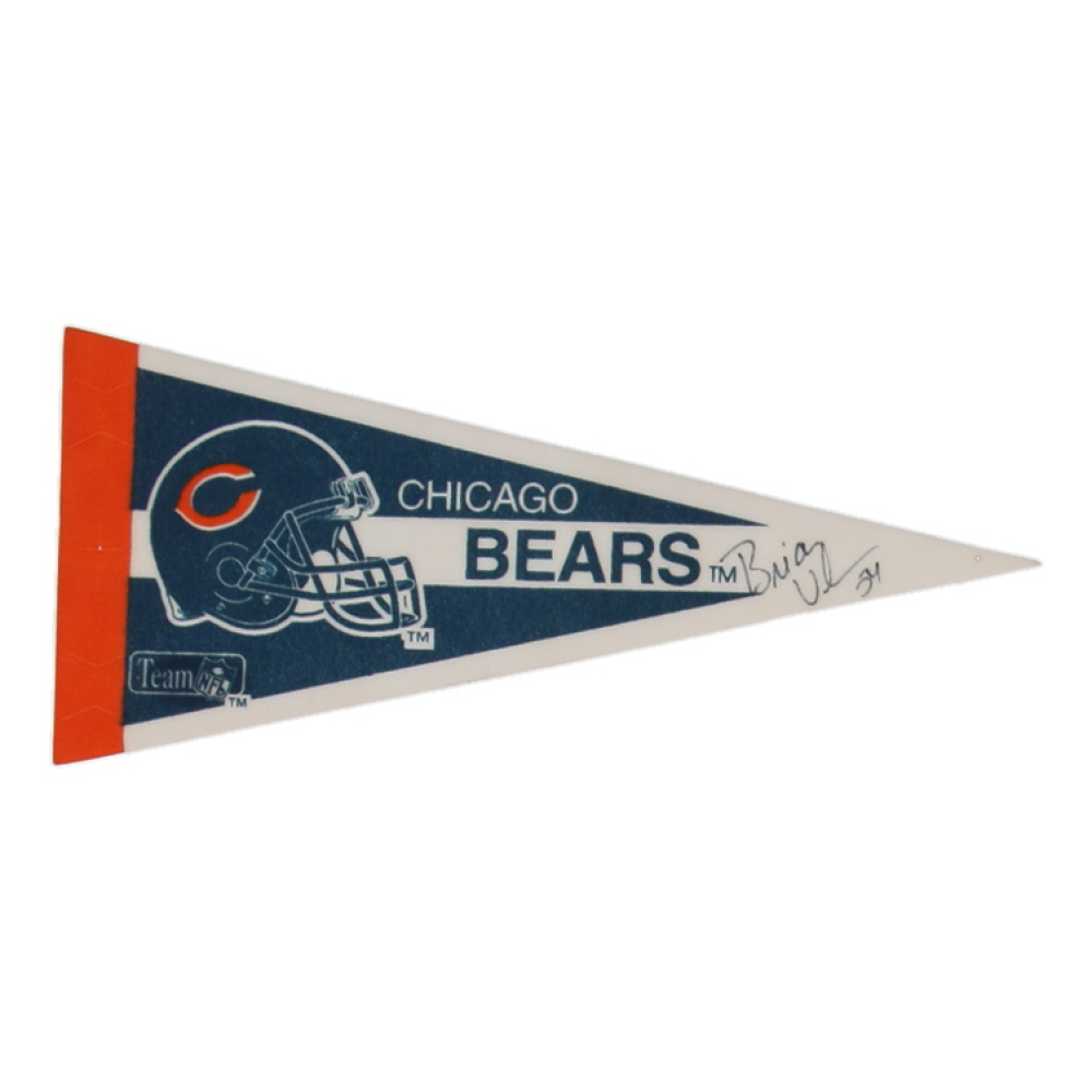 Brian Urlacher Signed Bears Mini Pennant (JSA) at PristineAuction.com Brian Urlacher Signed Bears Mini Pennant (JSA) at PristineAuction.com