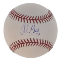 Chad Green Signed OML Baseball (Steiner) at PristineAuction.com