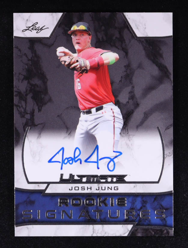 Josh Jung 2019 Leaf Ultimate Draft Rookie Signatures #RSJJ1 RC at PristineAuction.com Josh Jung 2019 Leaf Ultimate Draft Rookie Signatures #RSJJ1 RC at PristineAuction.com