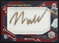 Malik Willis 2022 Panini Elements Rookie Neon Signs #RNS-MW RC #26/35 at PristineAuction.com