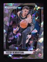Victor Wembanyama 2024-25 Panini Prizm Prizms Ice #172 at PristineAuction.com