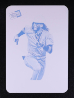 Elly De La Cruz 2024 Leaf Press Pass Premium Cyan Printing Plate #RB26 #1/1 at PristineAuction.com