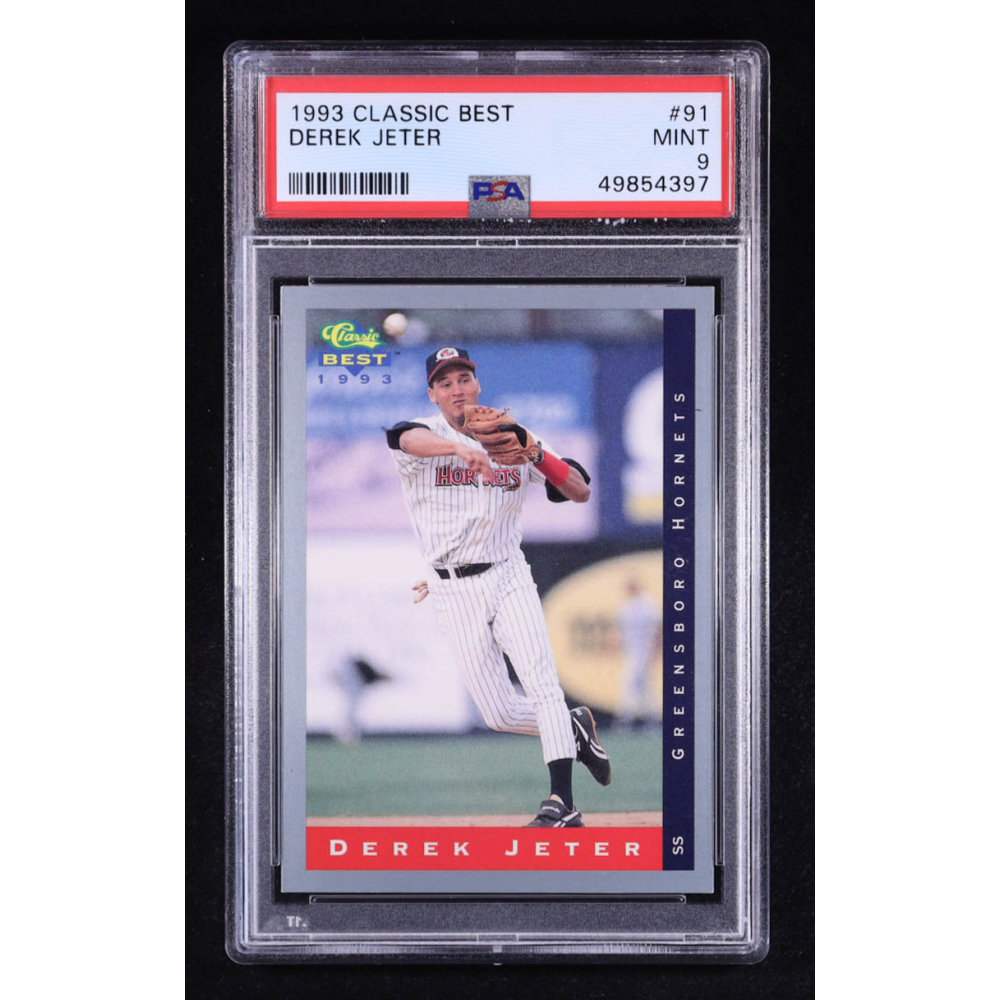 Derek Jeter 1993 Classic/Best #91 RC (PSA 9) at PristineAuction.com